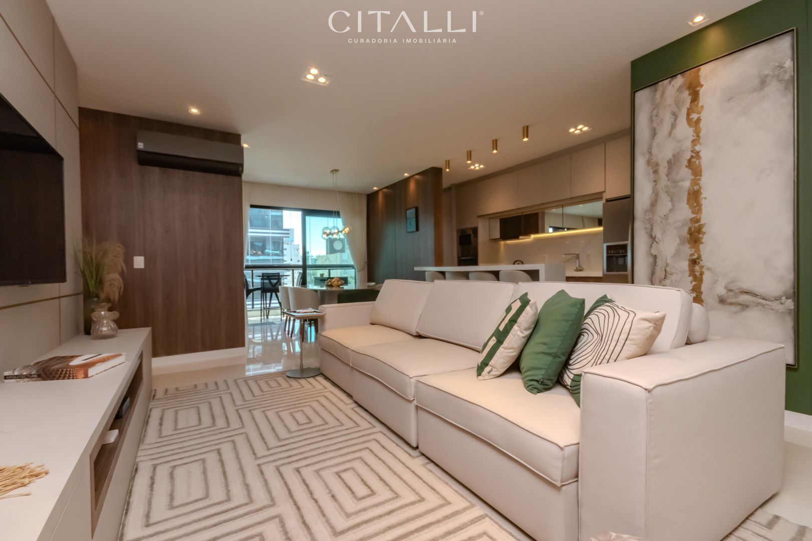 Apartamento no Edifício Privilège Brava na Praia Brava de Itajaí com 01 Suíte + 02 Demi-Suítes - Foto 1