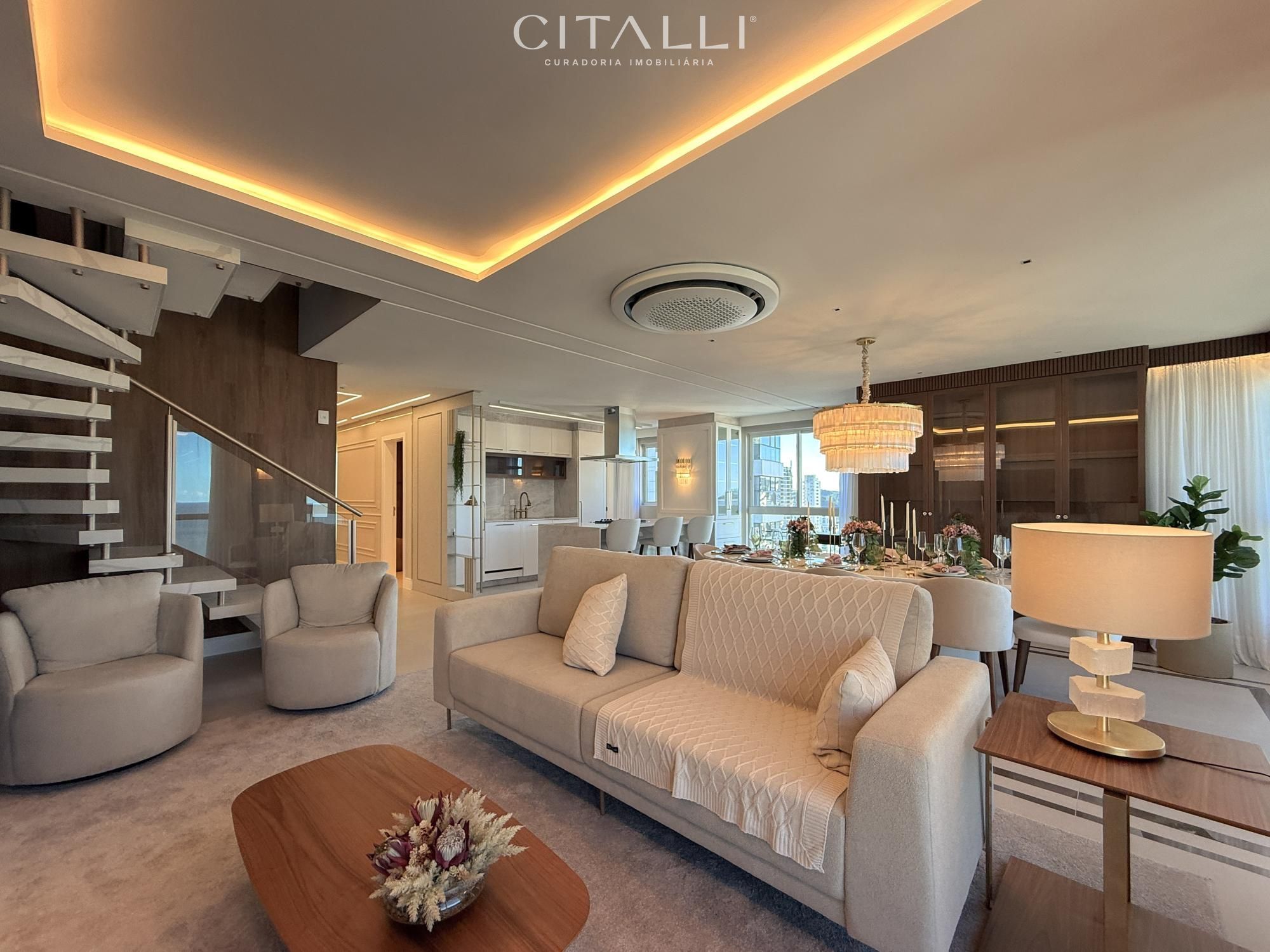 Cobertura duplex decorada no Olimpia Residence em Balneário Camboriú, 326m² - Foto 5