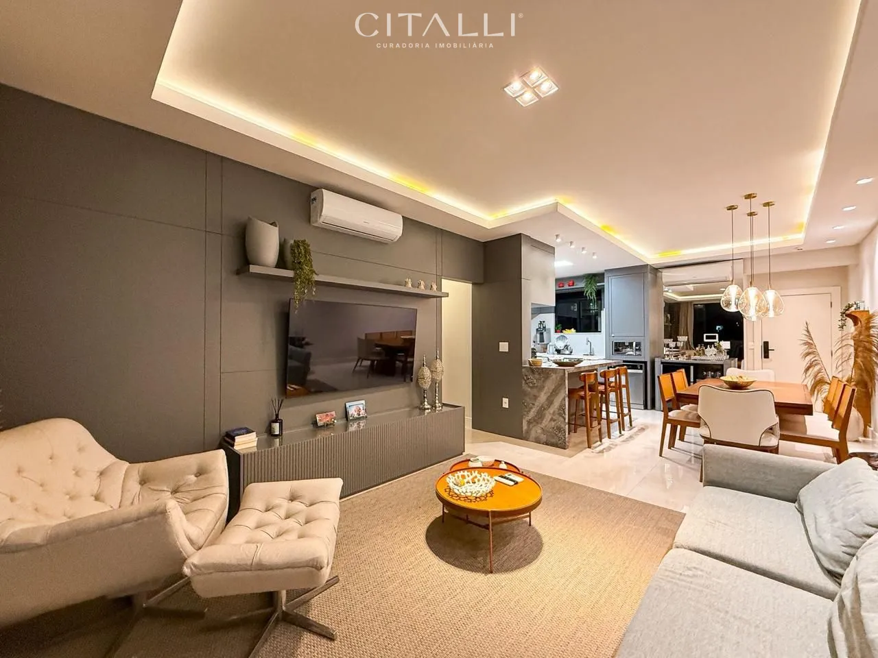 Apartamento mobiliado no Edifício North Shore em Balneário Camboriú com 133 m² - Foto 1