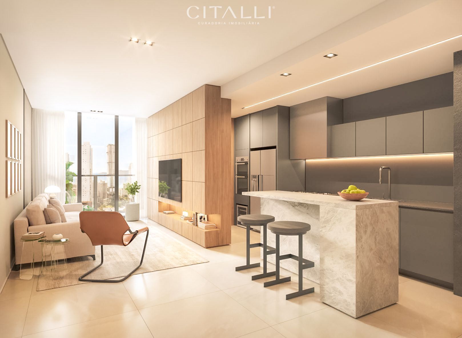 Apartamento Duplex no Edifício Garden Hills em Balneário Camboriú com 242,21 m² - Foto 1