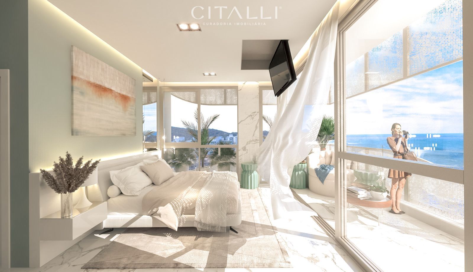 Apartamento no Edifício Brava Lux Residence na Praia Brava com 191,10 m² - Foto 5