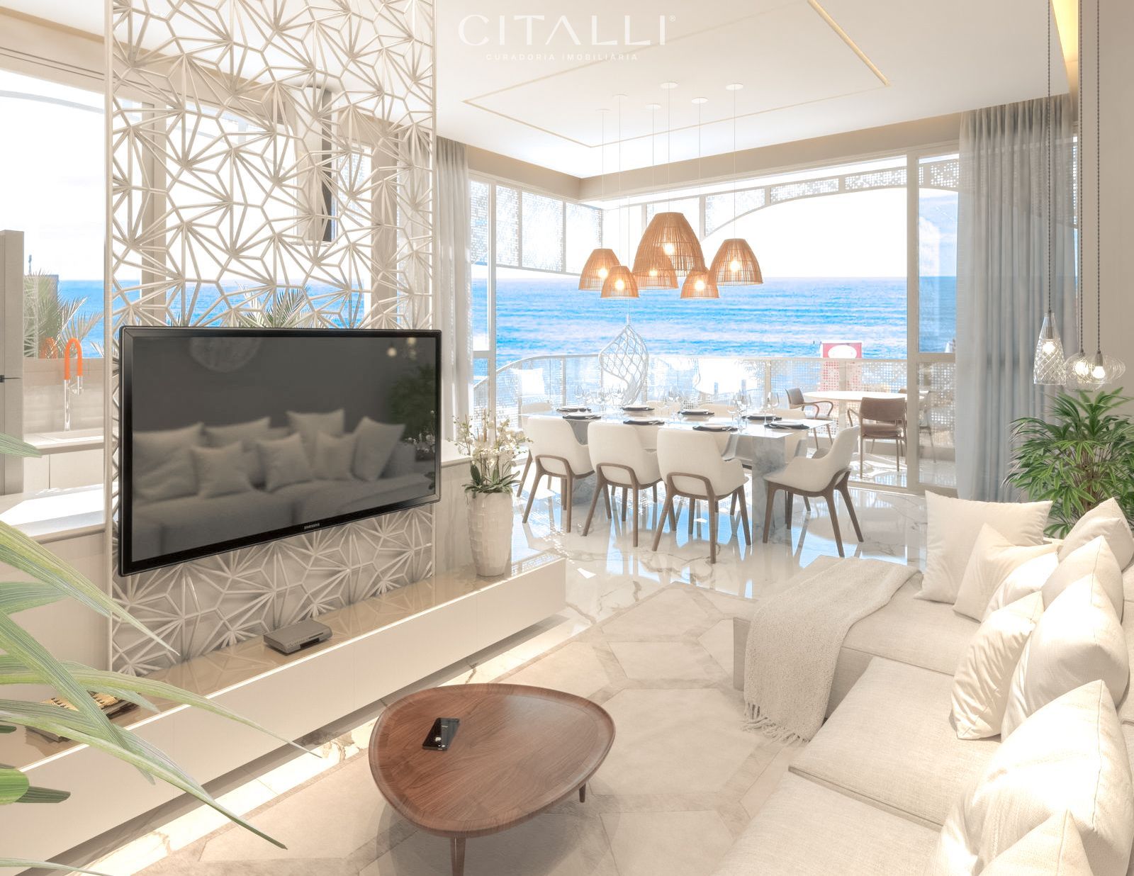 Apartamento no Edifício Brava Lux Residence na Praia Brava com 191,10 m² - Foto 4