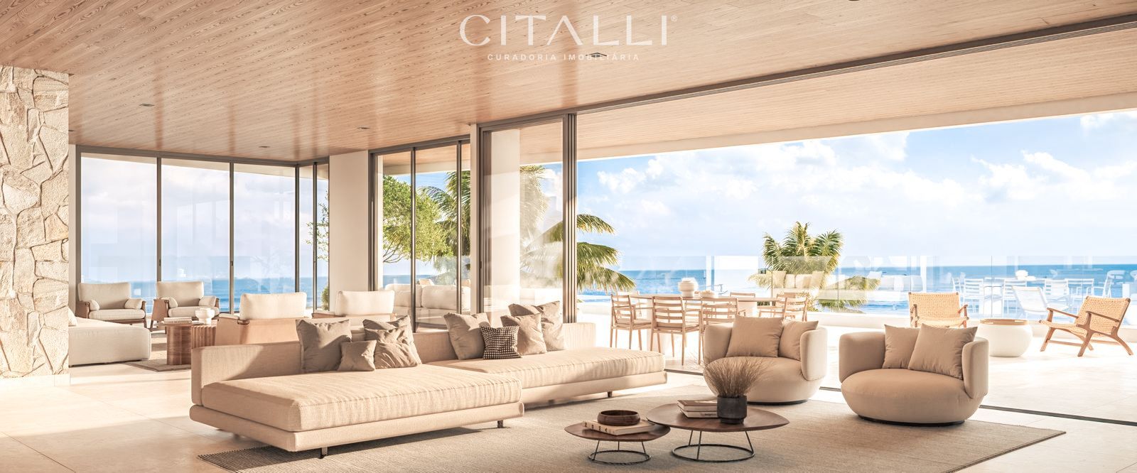 Apartamento no Edifício Brava Beach Reserva Recife na Praia Brava em Itajaí com 216,52 m² - Foto 4