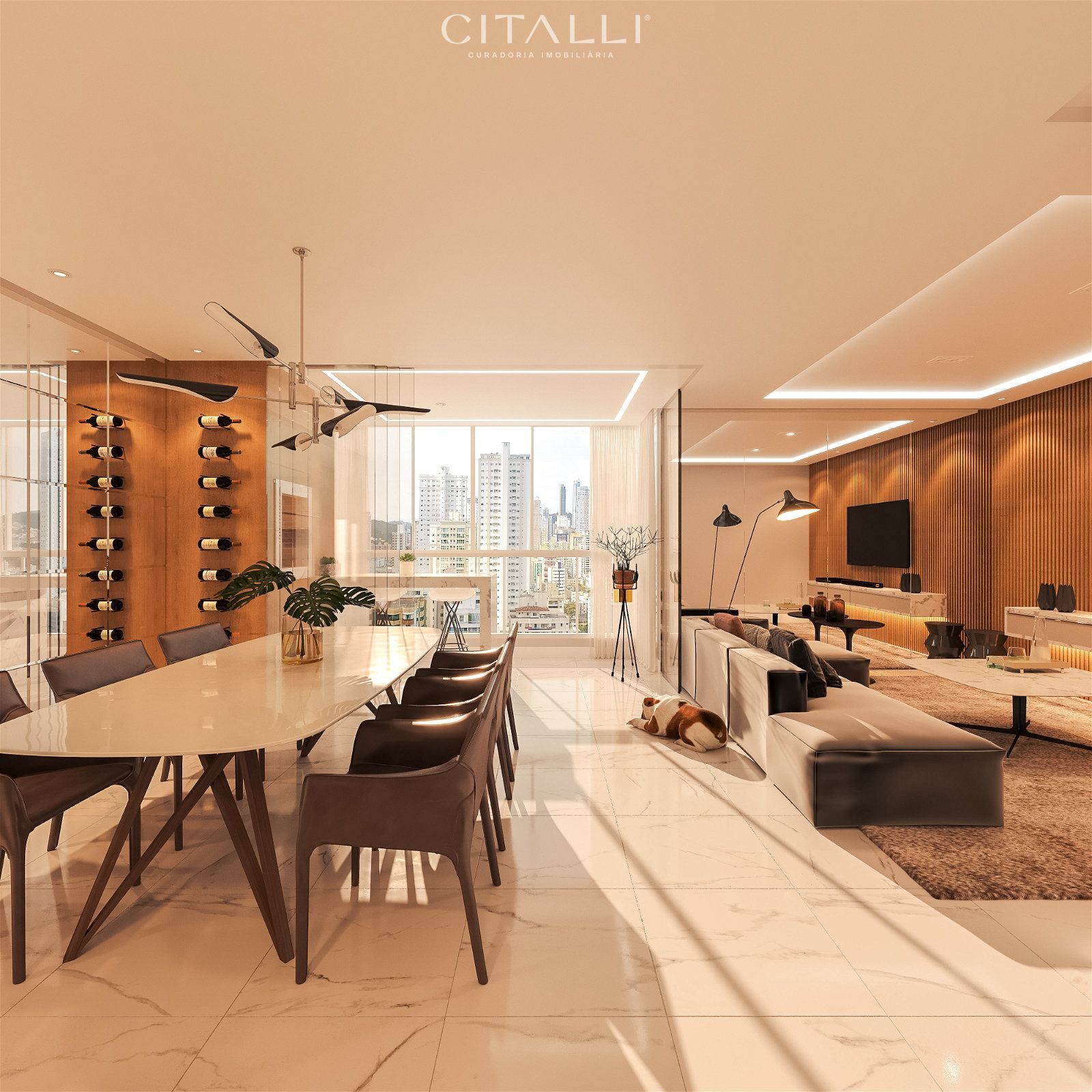 Apartamento no Edifício Porto Tawny em Balneário Camboriú com 137,45 m²