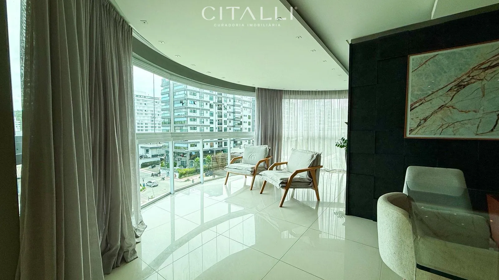 Apartamento no Edifício Brava Beach Corais Praia Brava Itajaí com 199 m² privativos - Foto 1