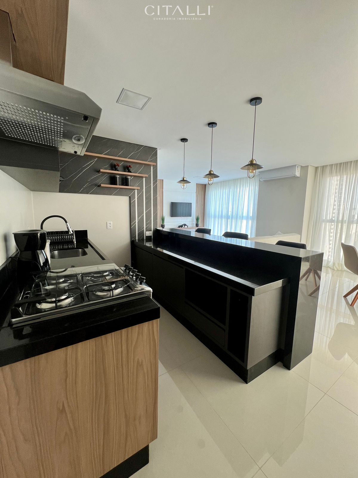 Apartamento quadra mar mobiliado a venda Balneário Camboriú - Foto 5