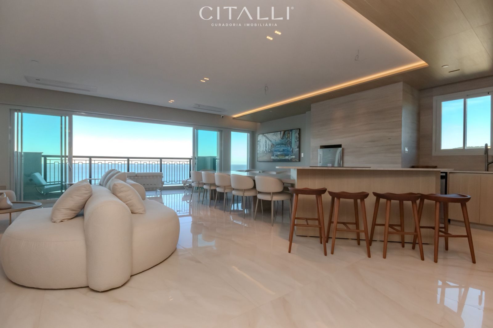 APARTAMENTO FRENTE MAR COM 230M² NA BARRA SUL DA CONSTRUTORA EMBRAED - Foto 5