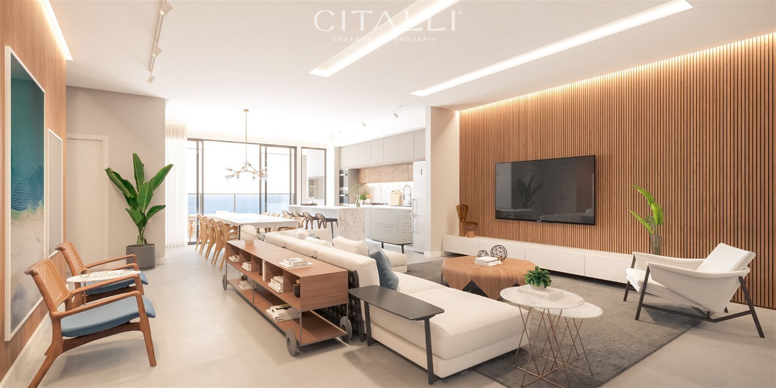 Apartamento no Edifício Ocean Wind na Praia Brava em Itajaí com 168,23 m² - Foto 2