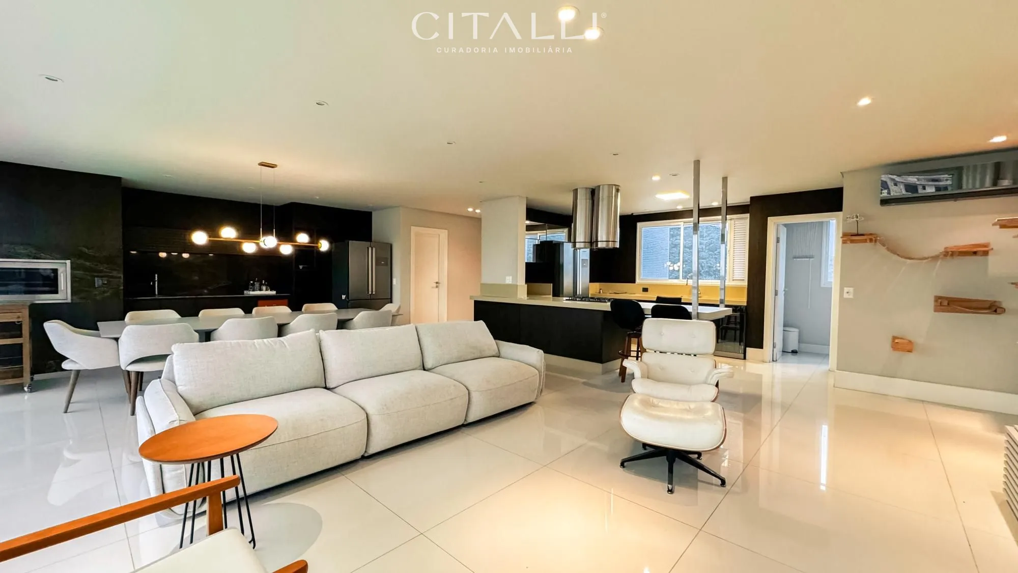 Apartamento no Edifício Mirage Residence na Praia Brava em Itajaí com 190 m² - Foto 3