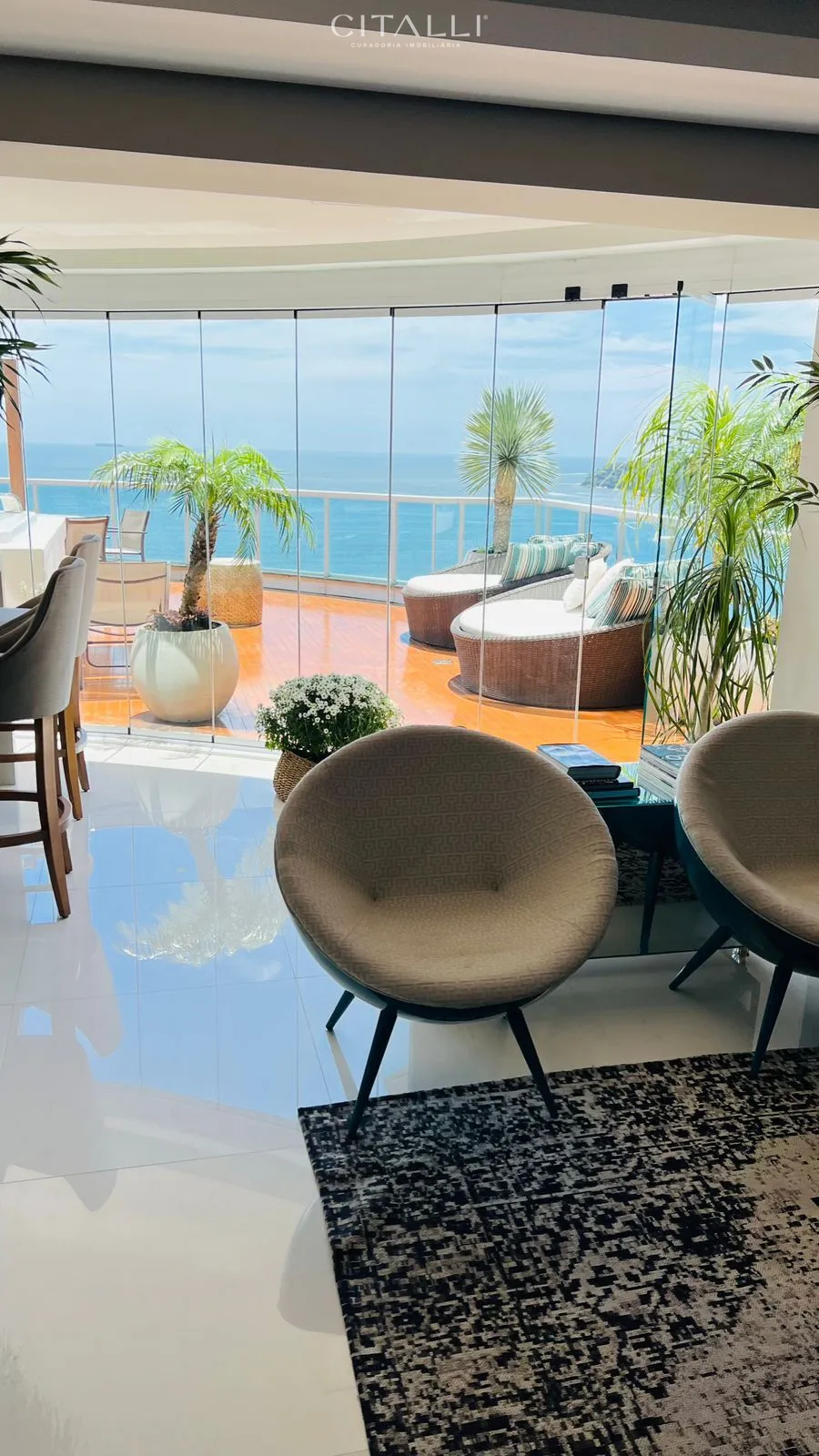 Apartamento diferenciado a venda frente mar, 3 suítes, 202m² - Foto 4