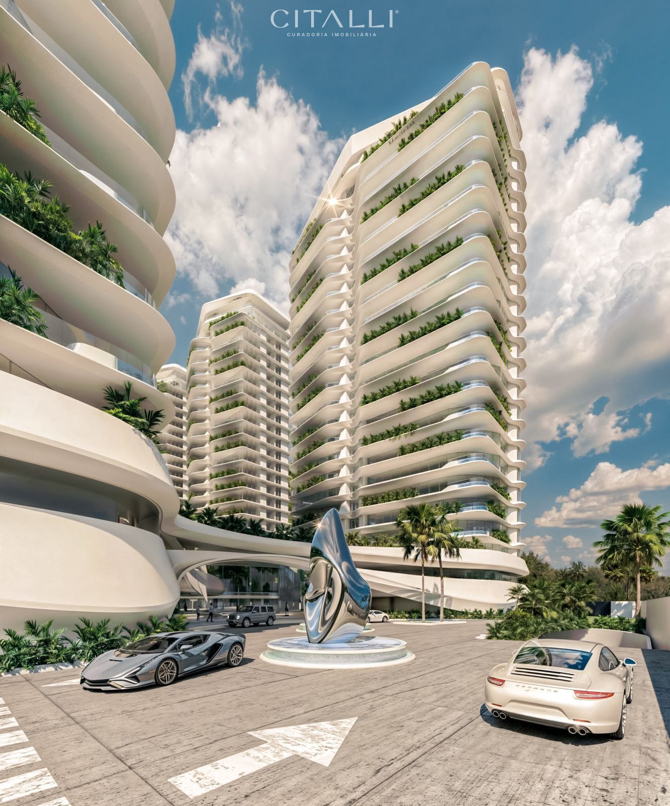 Penthouse no Edifício Atmosphere Home Spa na Praia Brava em Itajaí com 531,6 m² - Foto 3