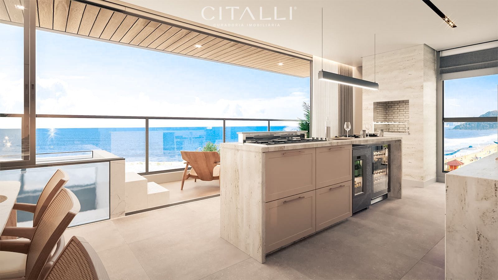 Apartamento no Edifício Sunrise na Praia Brava em Itajaí com 141 m² - Foto 1