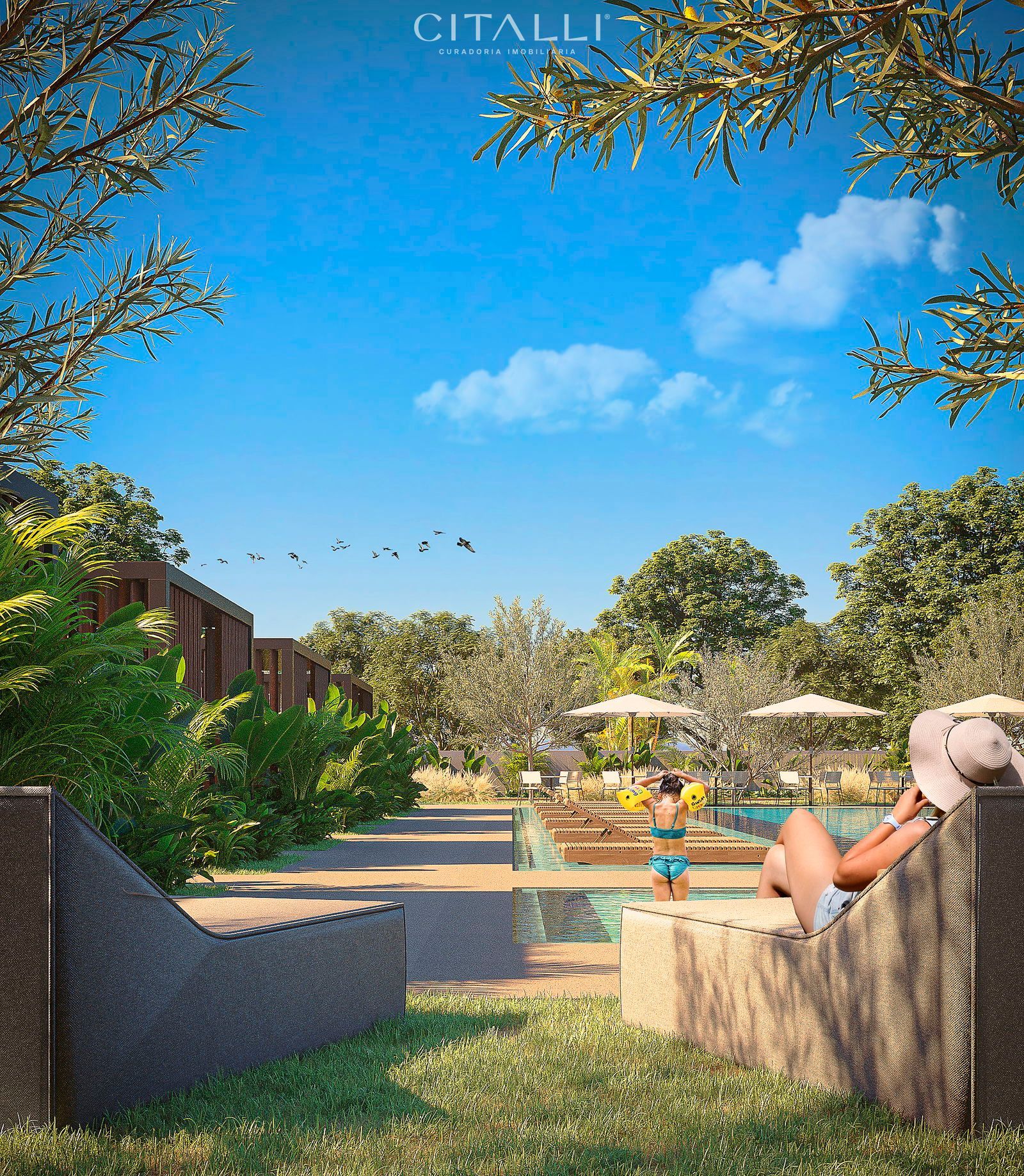 Vista Jardins | VivaPark Porto Belo – Apartamento de 03 Suítes com 181 m² Privativos - Foto 2
