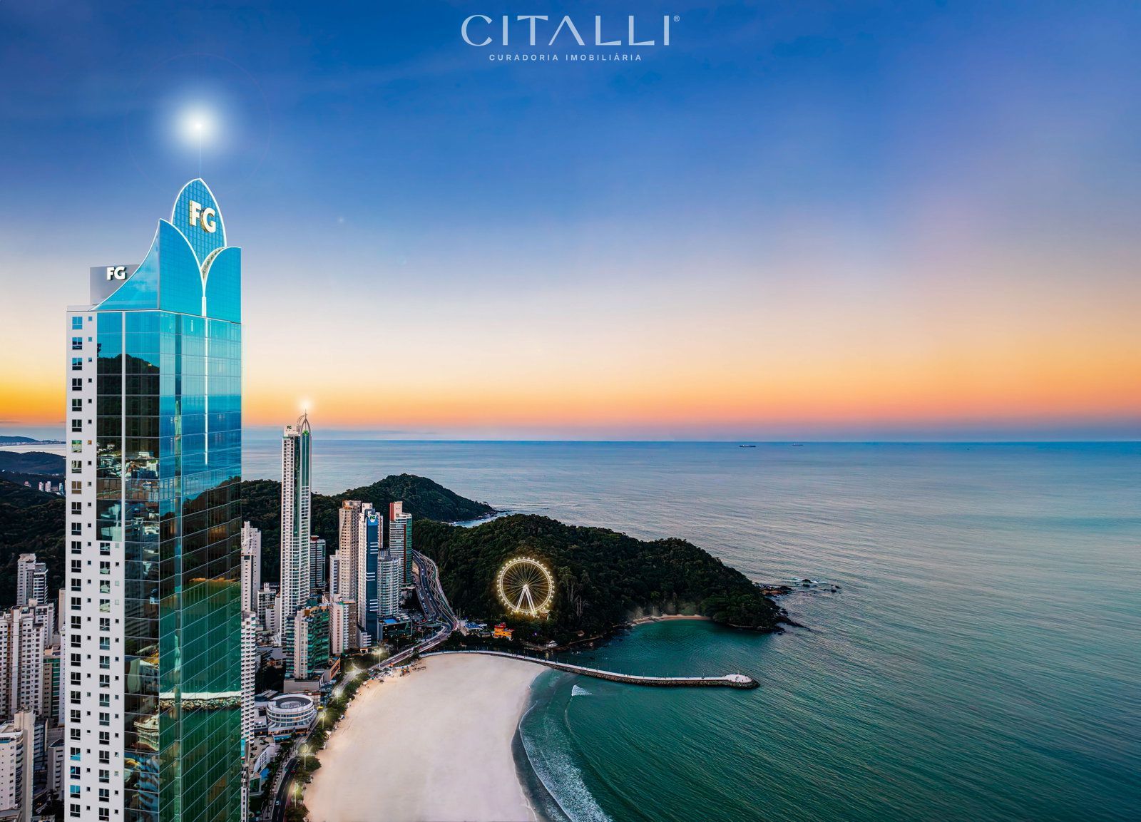 Apartamento no Edifício Boreal Tower na Av. Atlântica de Balneário Camboriú com 04 Suítes. - Foto 4