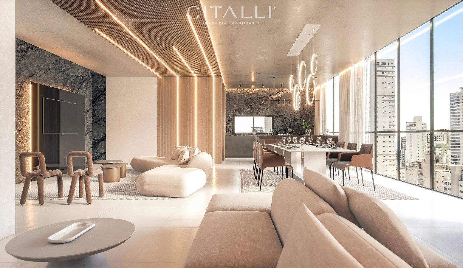 Apartamento no Edifício NF Reference em Balneário Camboriú com 118,68 m² - Foto 2