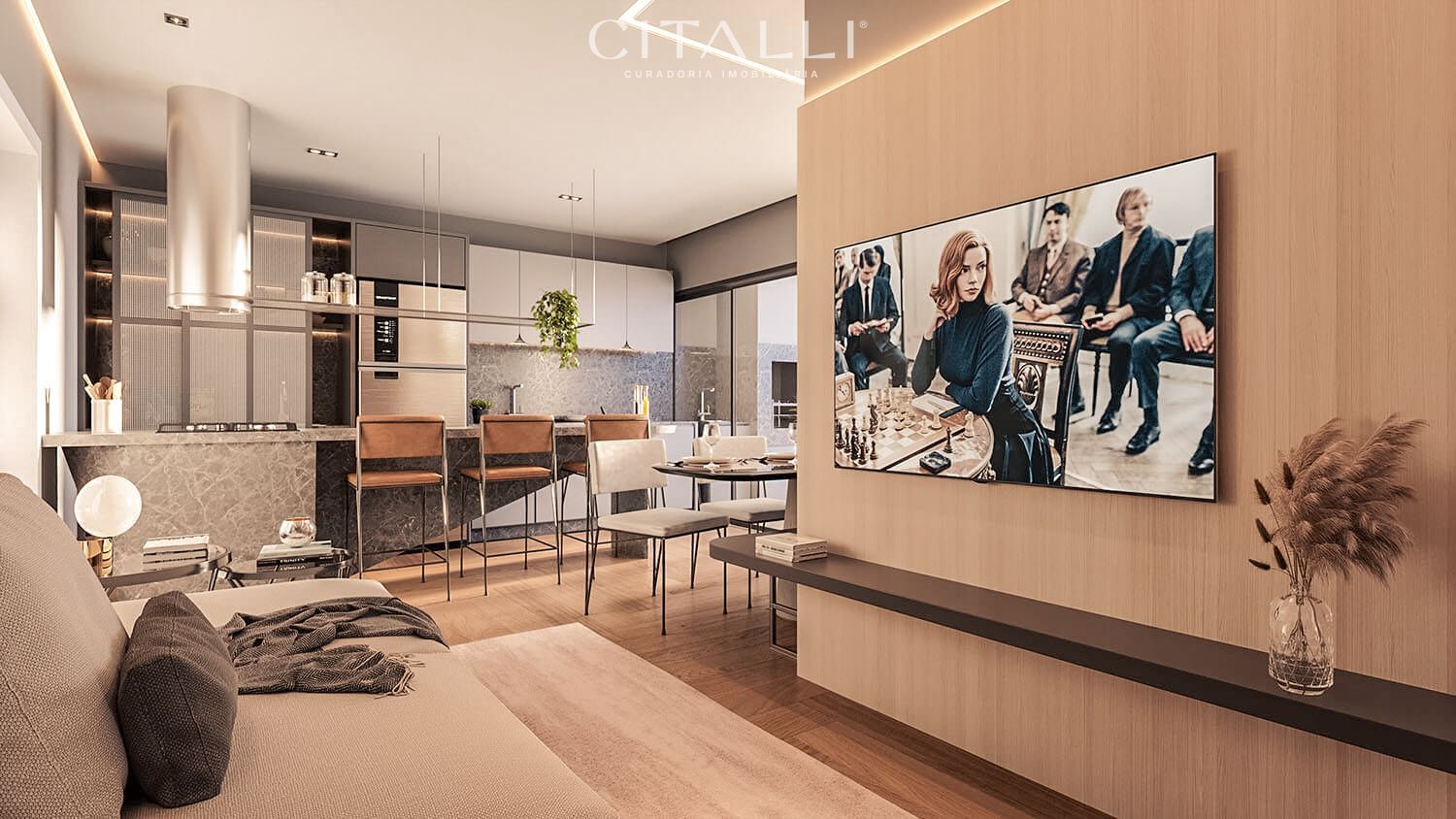 Apartamento no Edifício Pantai Brava House na Praia Brava em Itajaí com 77,45 m² - Foto 1