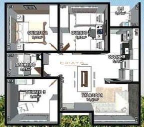 Casa à venda com 3 quartos, 69m² - Foto 17