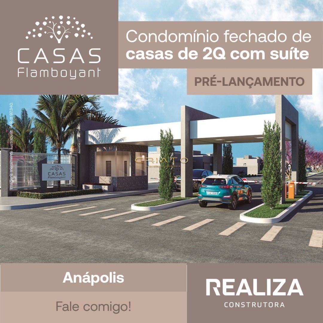 Casa de 2 quartos, 56m² no bairro Calixtolândia, em Anápolis | Eu Corretor