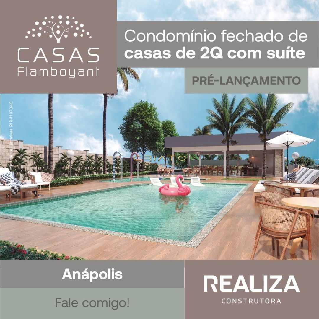 Casa de 2 quartos, 56m² no bairro Calixtolândia, em Anápolis | Eu Corretor