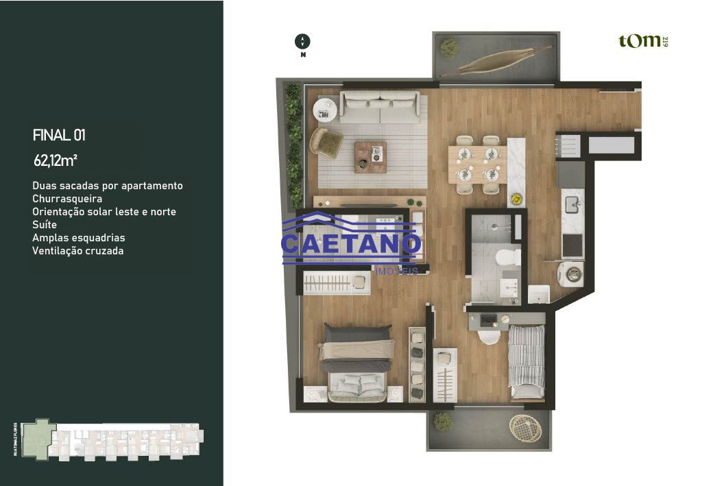 Apartamento, 2 quartos, 90 m² - Foto 14