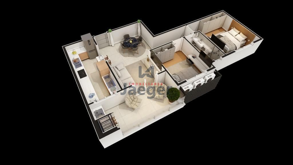 Apartamento à venda com 2 quartos, 78m² - Foto 1