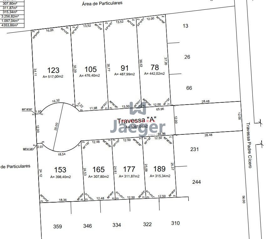 Terreno, 311 m² - Foto 2