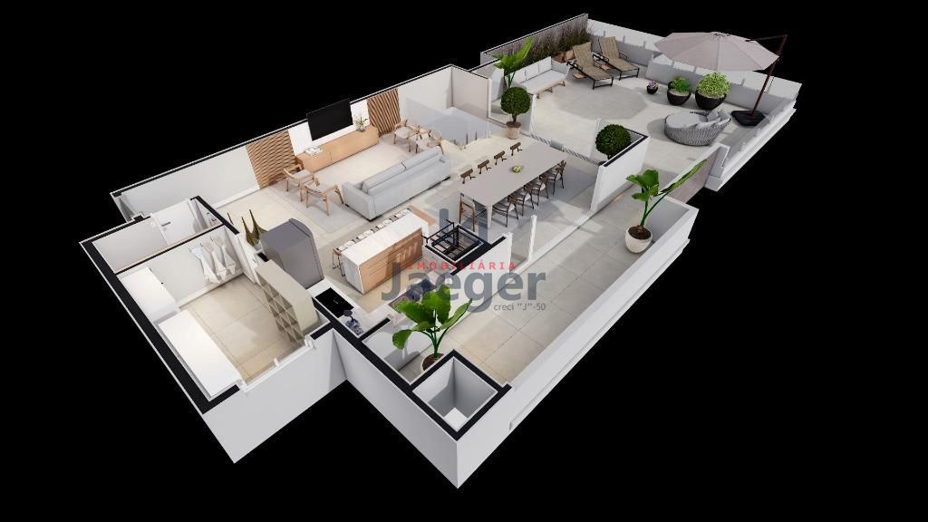 Cobertura à venda com 3 quartos, 333m² - Foto 1