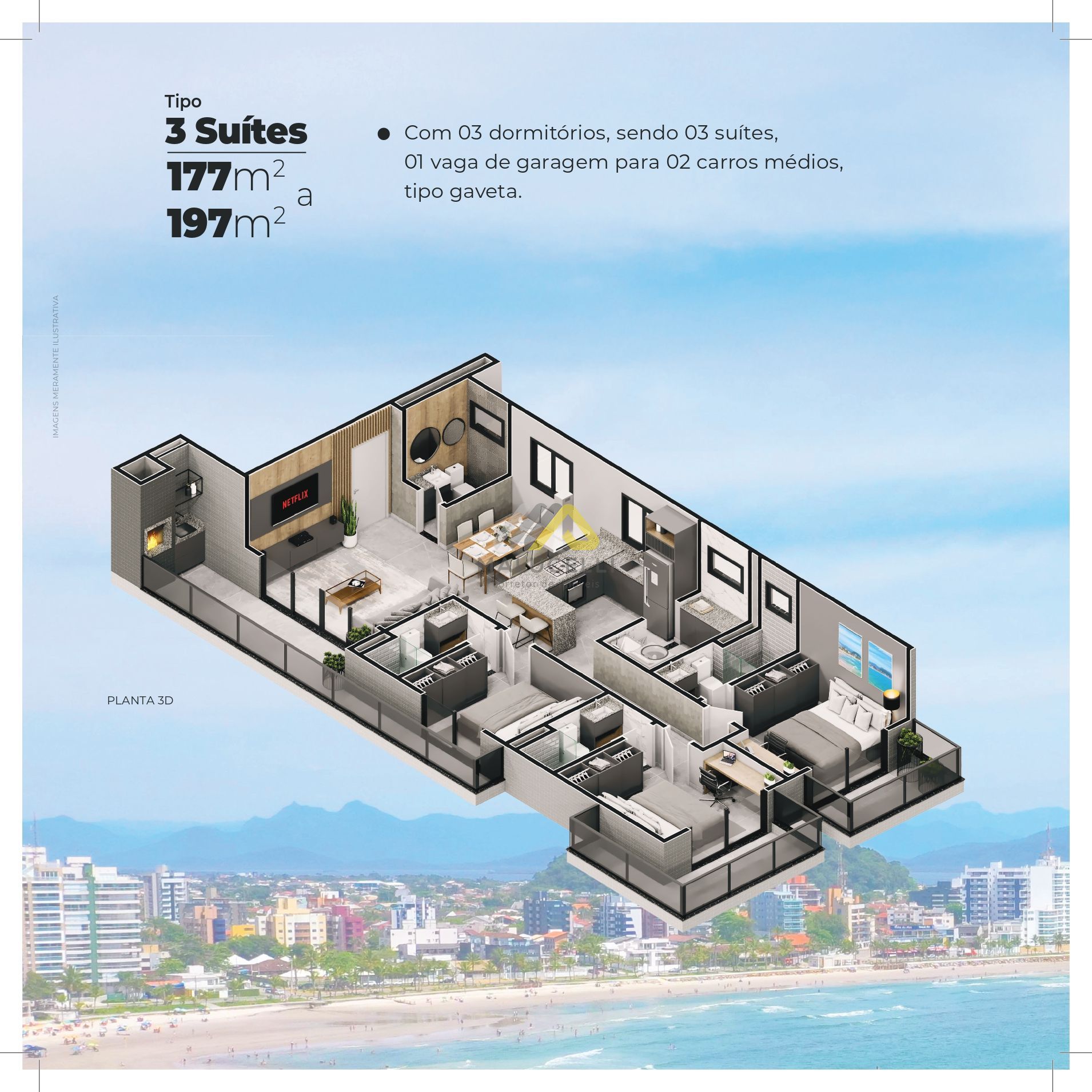apartamentos para comprar em guaratuba centro