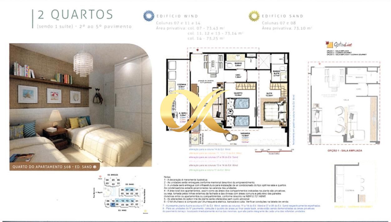 Apartamento à venda com 2 quartos, 72m² - Foto 11