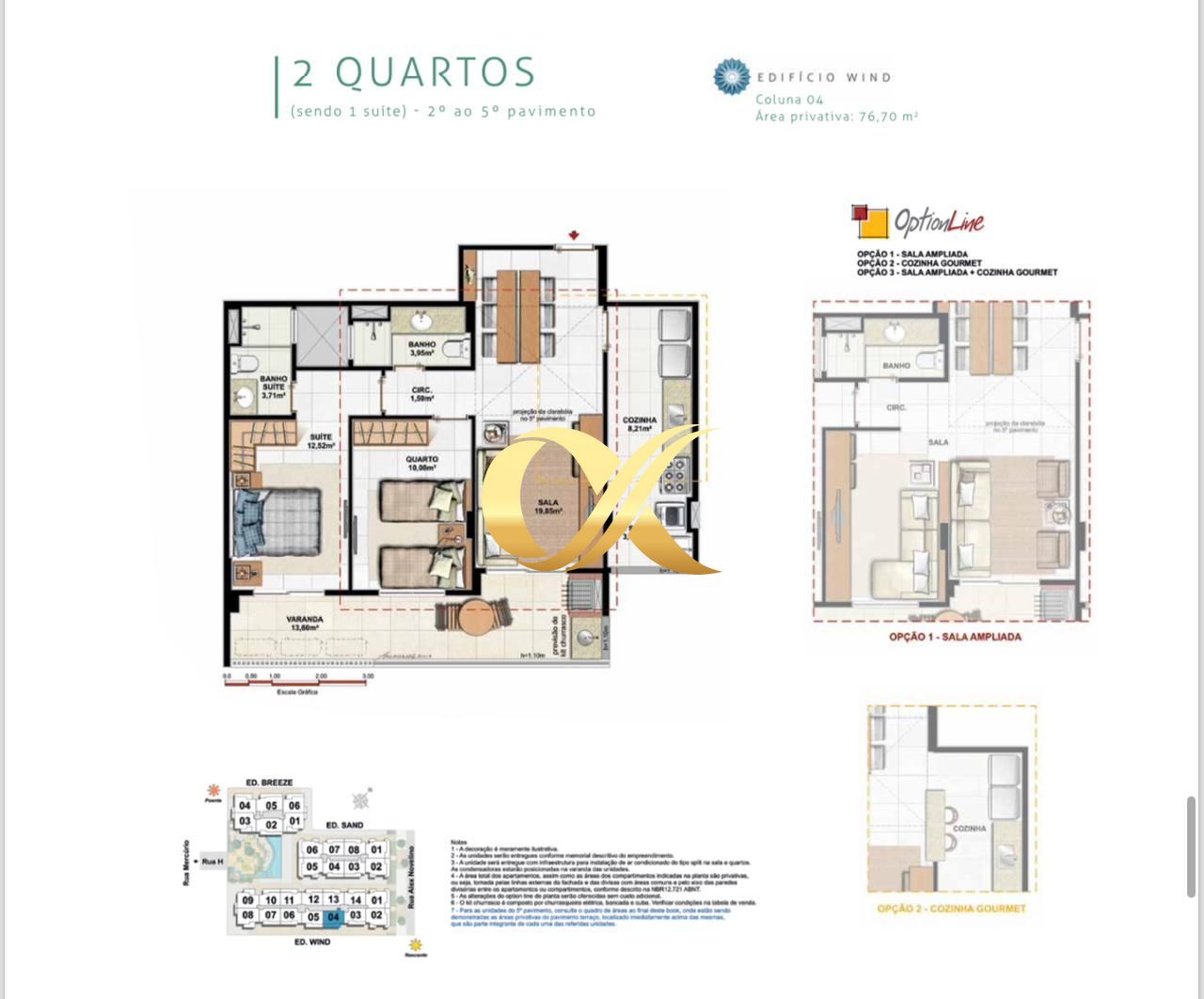 Apartamento à venda com 2 quartos, 72m² - Foto 17