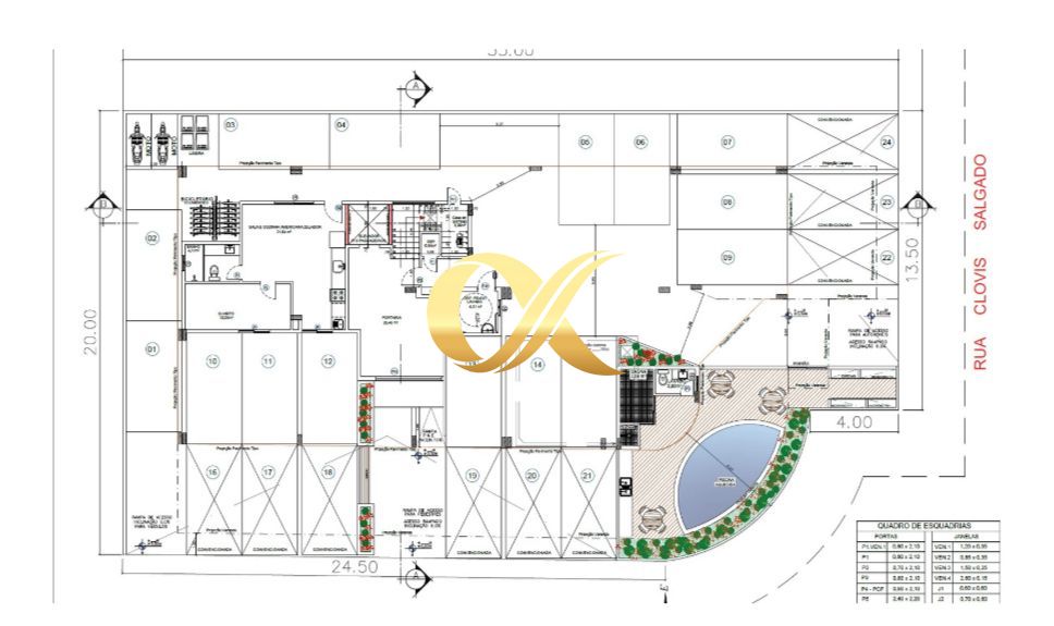 Apartamento à venda com 3 quartos, 145m² - Foto 3