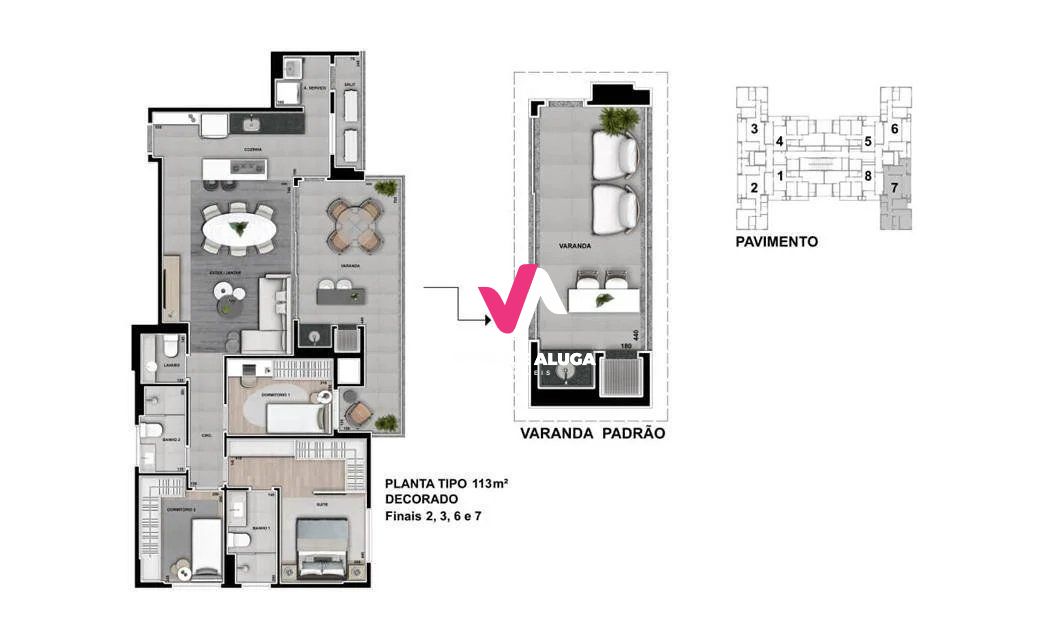 Apartamento à venda com 3 quartos, 113m² - Foto 17