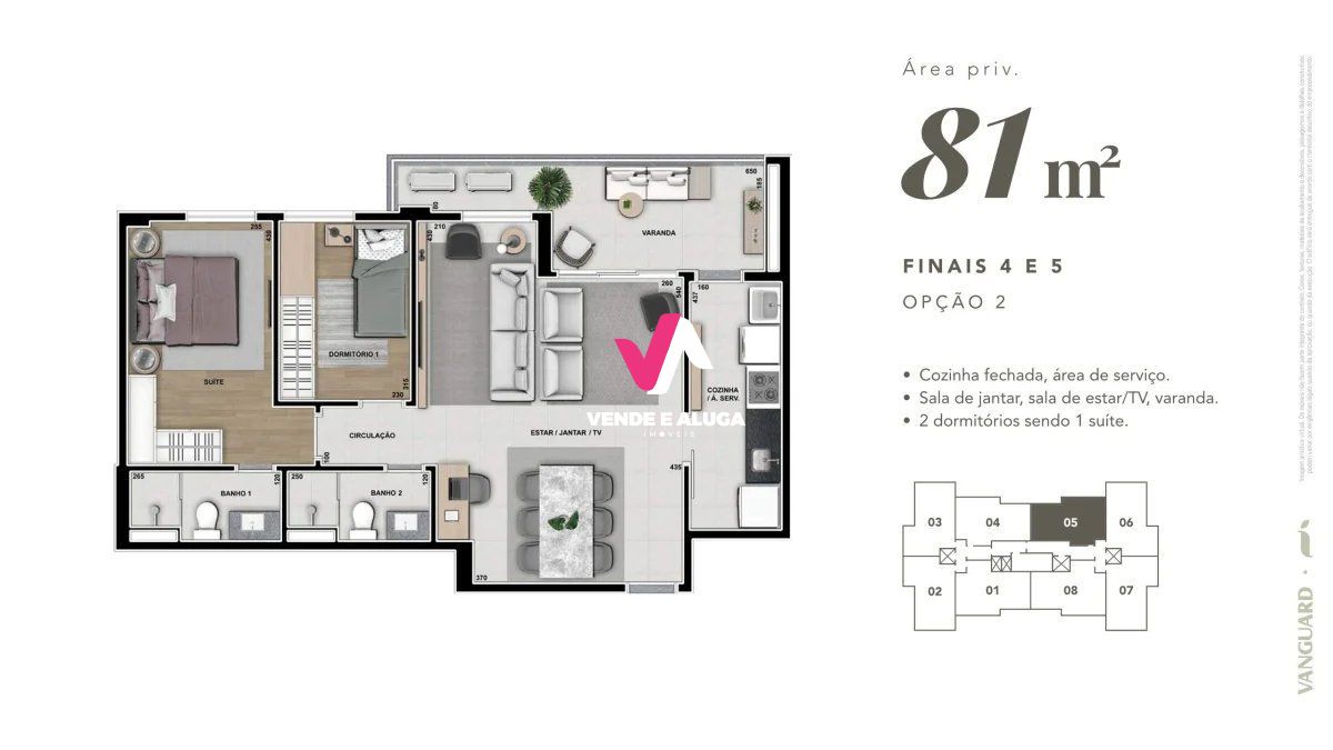 Apartamento à venda com 3 quartos, 81m² - Foto 42