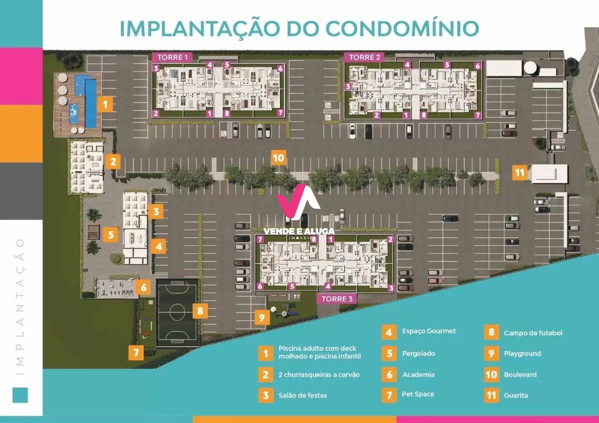 Apartamento à venda com 3 quartos, 64m² - Foto 12