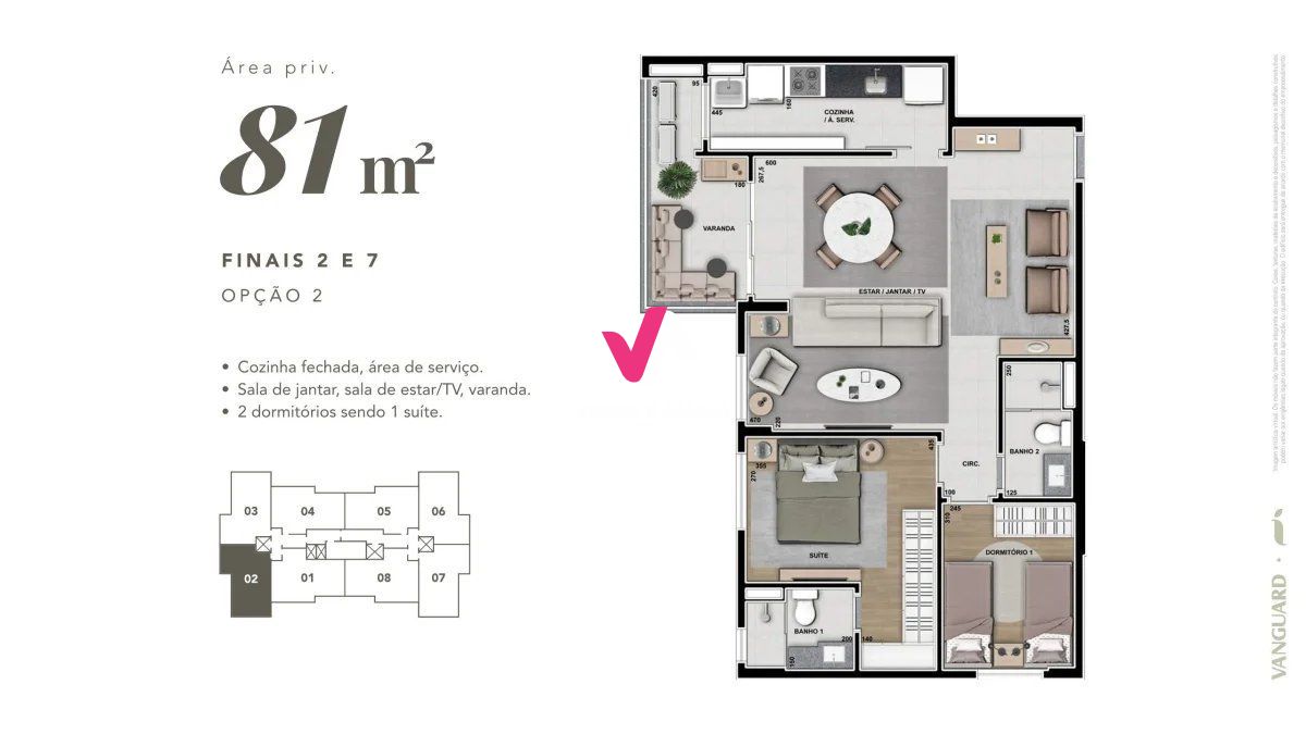 Apartamento à venda com 3 quartos, 81m² - Foto 36