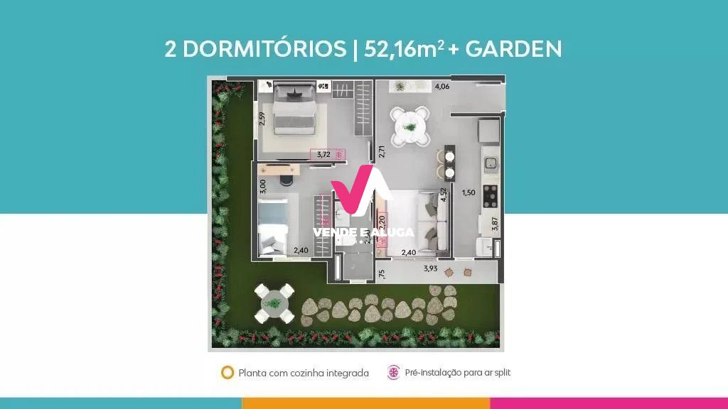 Apartamento à venda com 3 quartos, 64m² - Foto 9