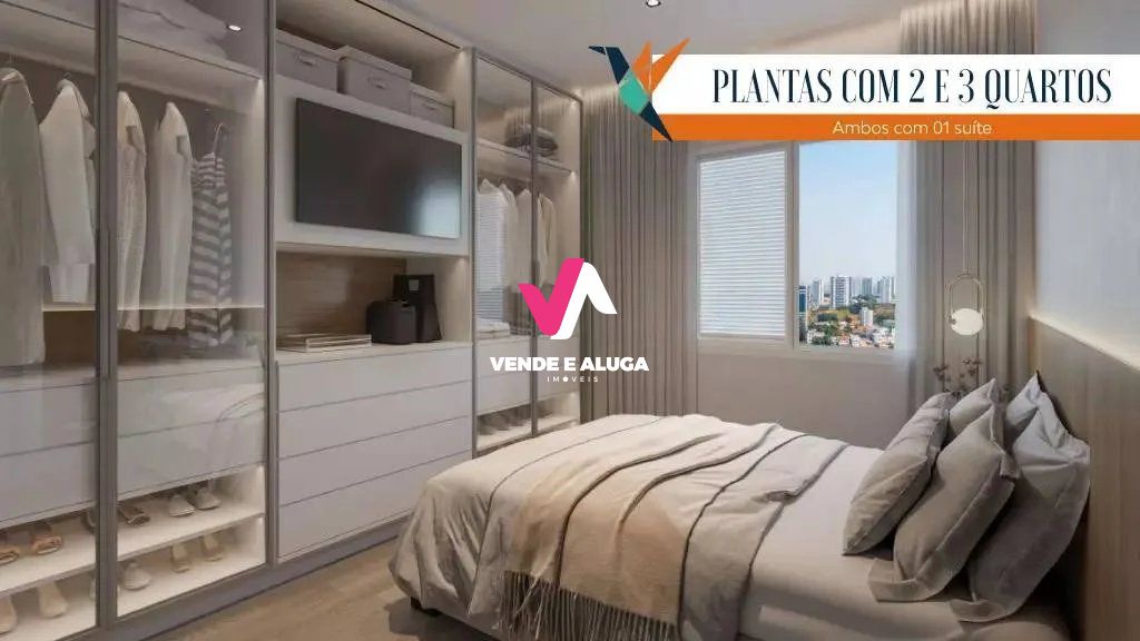 Apartamento à venda com 2 quartos, 57m² - Foto 3