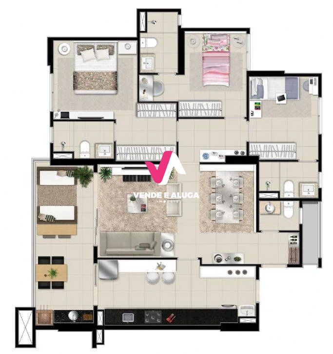 Apartamento à venda com 3 quartos, 114m² - Foto 18