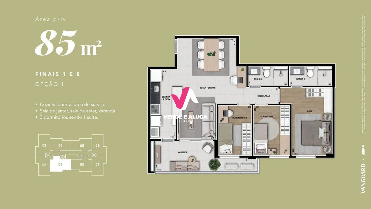 Apartamento à venda com 3 quartos, 81m² - Foto 39