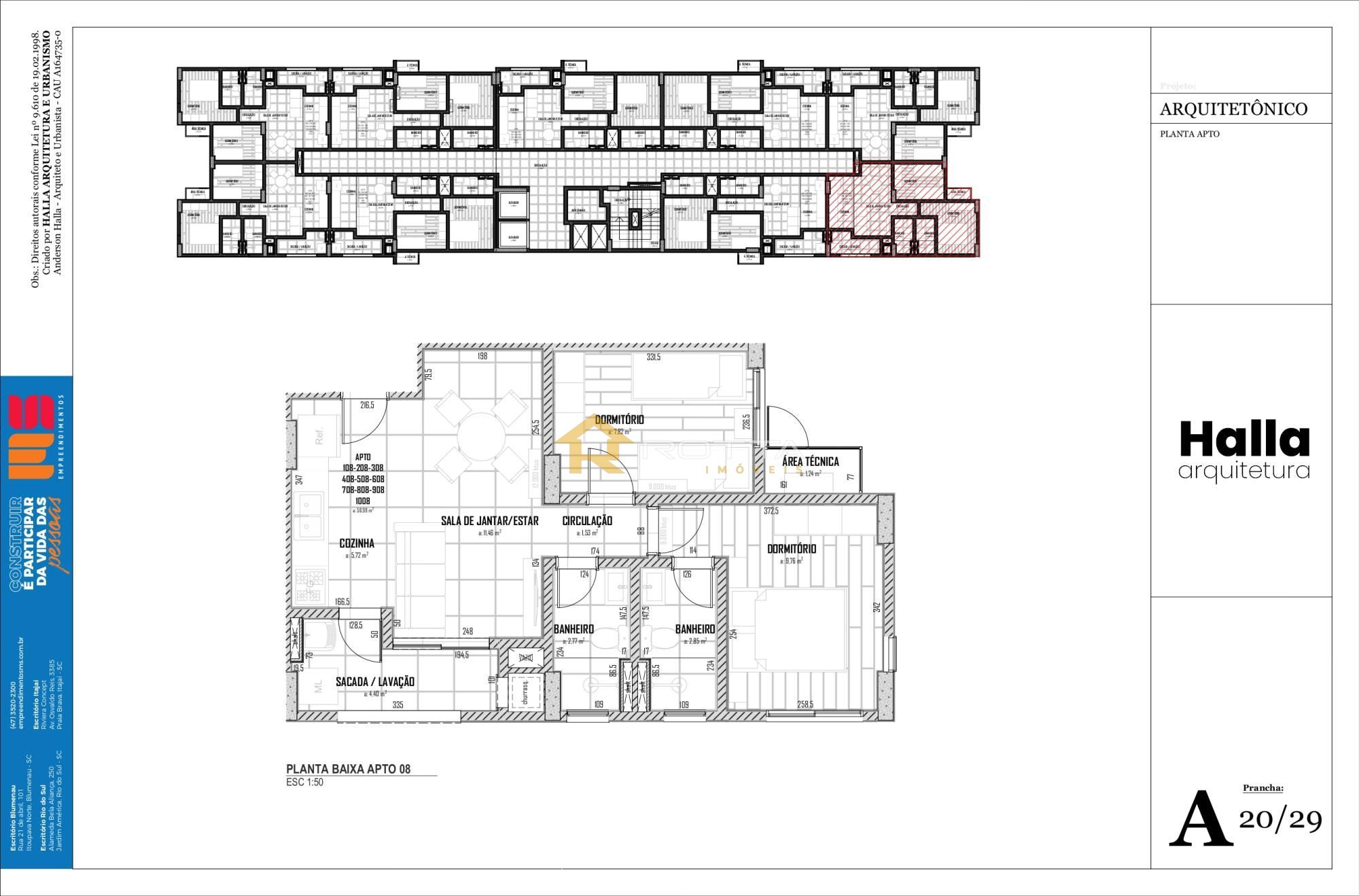 Apartamento à venda com 2 quartos, 59m² - Foto 22