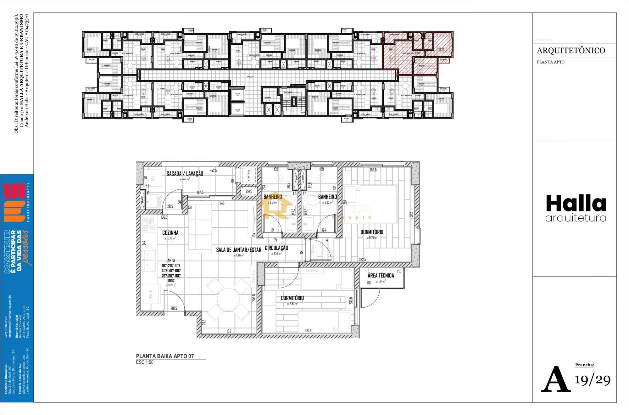 Apartamento à venda com 2 quartos, 59m² - Foto 21