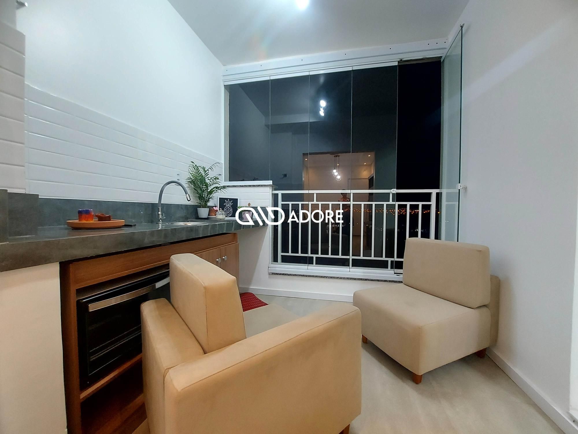 Apartamento à venda com 2 quartos, 59m² - Foto 2