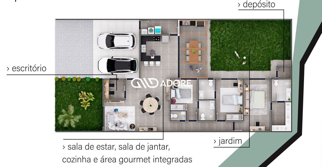 Casa de Condomínio à venda com 3 quartos, 191m² - Foto 6