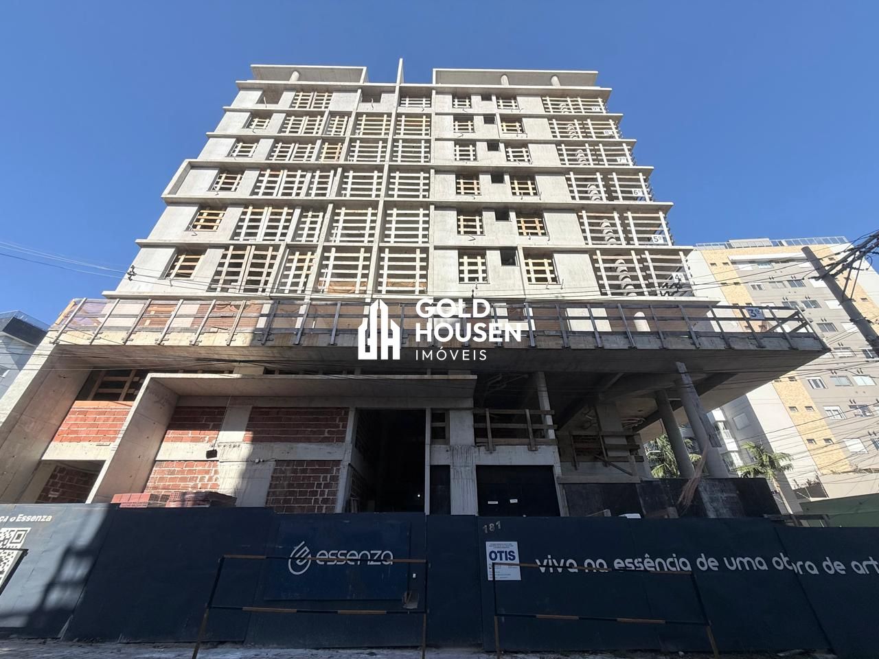 Apartamento kitnet em construção de alto padrão com box no Florestal - Lajeado/RS