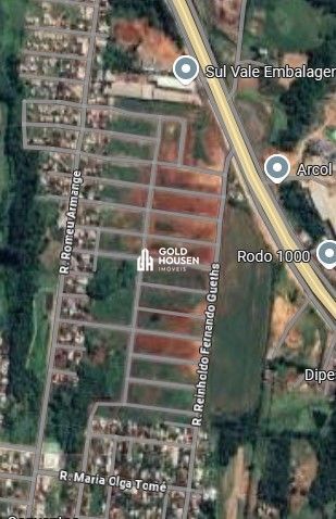 Terreno residencial de esquina em loteamento novo em Conventos - Lajeado/RS