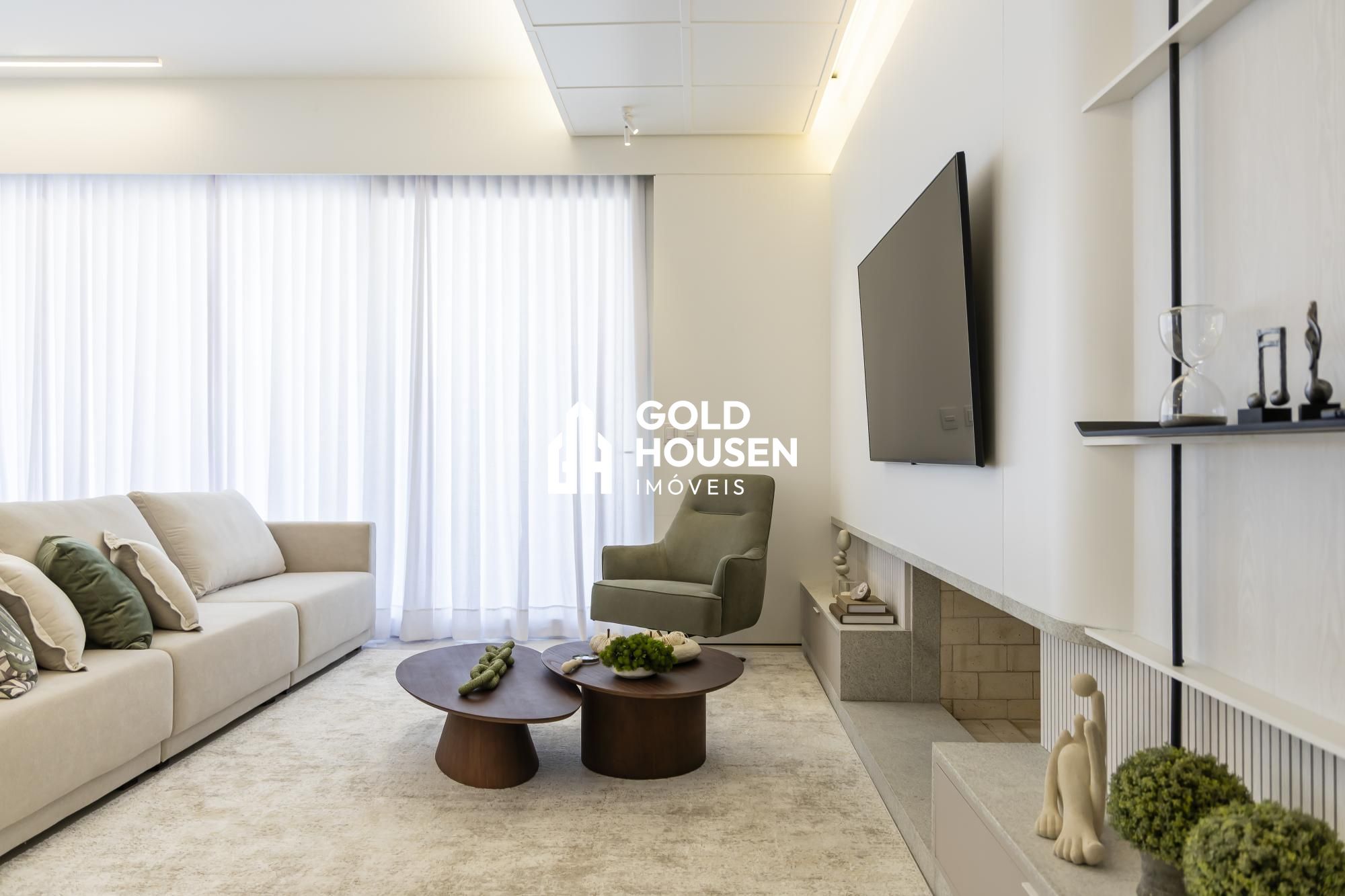 Apartamento mobiliado e decorado de alto padrão com 3 suítes e 2 boxes no Centro - Lajeado/RS