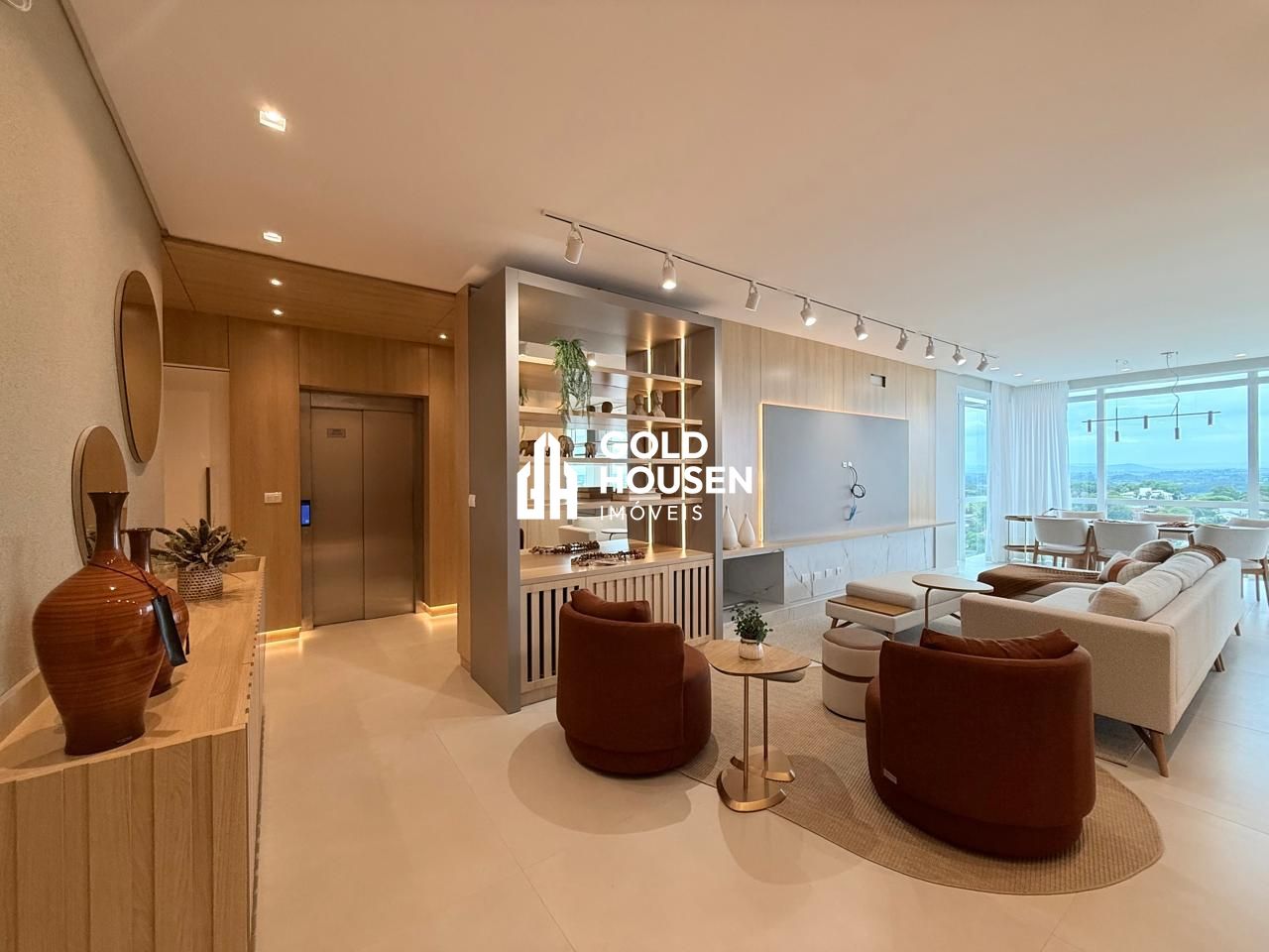 Apartamento mobiliado e decorado de alto padrão com 3 suítes no São Cristóvão - Lajeado/RS