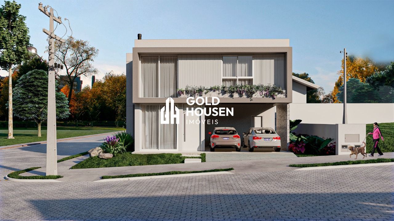 Casa de 3 suítes, lavabo, área social integrada, garagem para dois carros, cercada e murada, Bairro Universitário, Lajeado RS