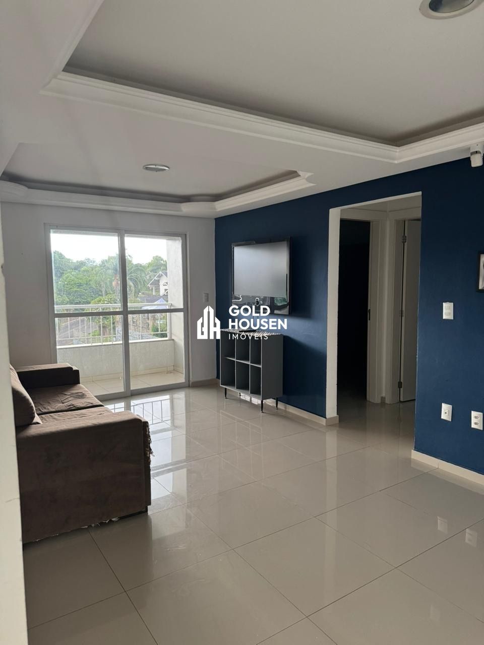 Apartamento 2 dormitórios semimobiliado