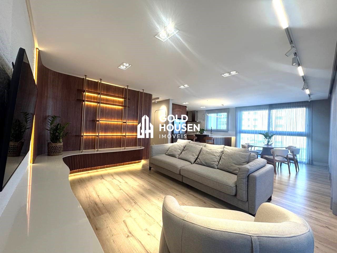 Apartamento mobiliado e decorado de alto padrão com 3 suítes e 2 boxes no Americano - Lajeado/RS